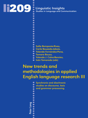 cover image of New trends and methodologies in applied English language research III